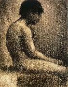 Georges Seurat The seated Teenager Germany oil painting reproduction